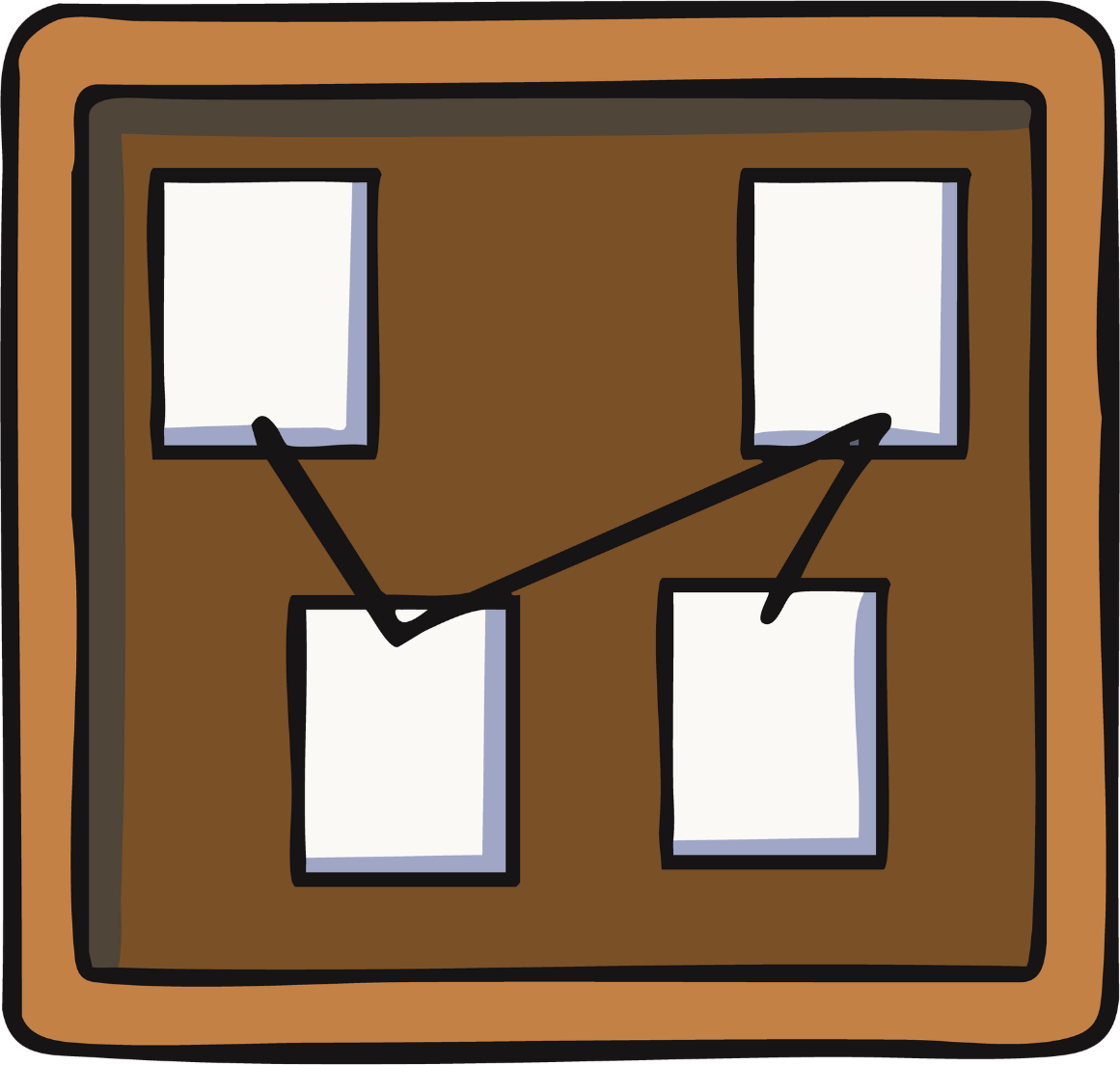 A thread board for strange connections