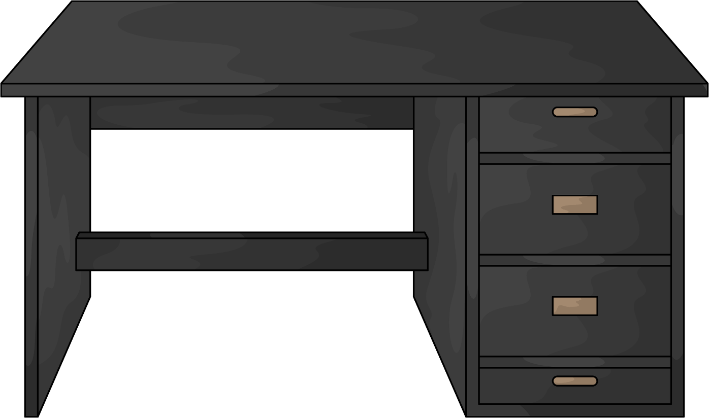 Dark archive desk